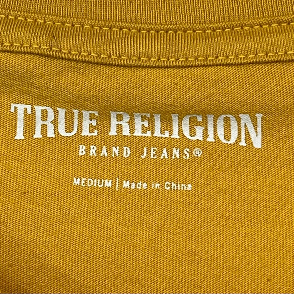 True Religion Horseshoe Graphic Crewneck T-Shirt Size M
